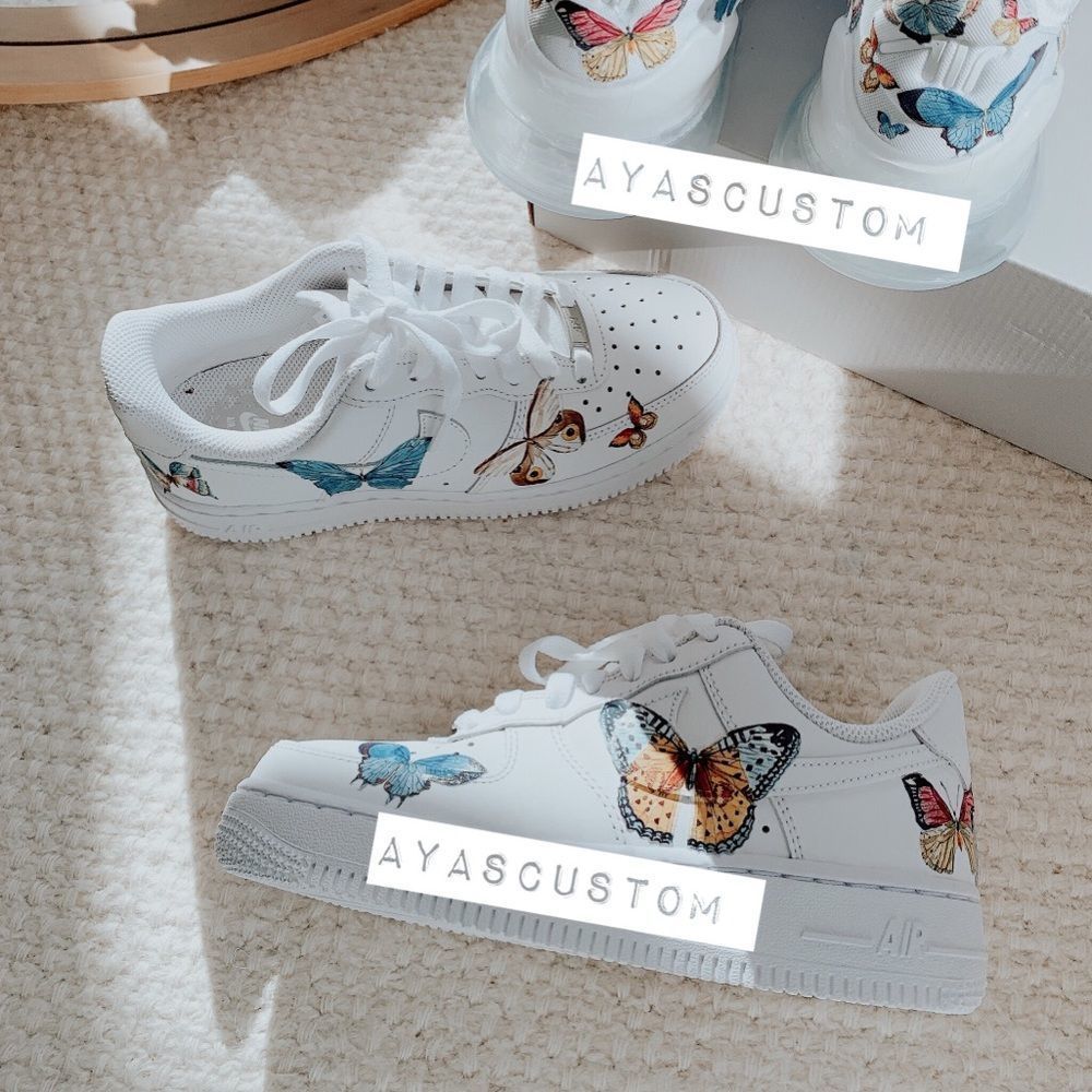 Air force w custom butterflies - Picture 2 of 2